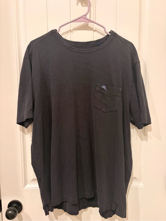 Tommy Bahama Other - Tommy Bahama Black Short-Sleeve Pocket Tee